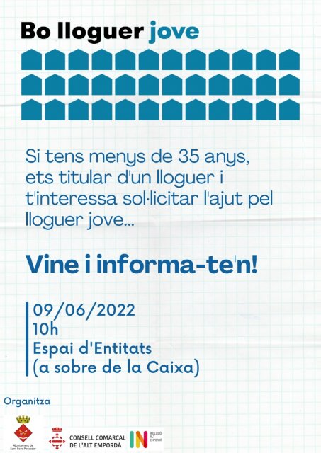 Més informació sobre l'article Subvencions del Departament d´Habitatge de la Generalitat per a menors de 35 anys